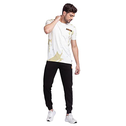 Image of Spykar Men's Knit Slim Fit Track Pants