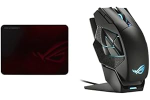 ROG Spatha X Wireless Gaming Mouse and ROG Scabbard II Gaming Mouse Pad