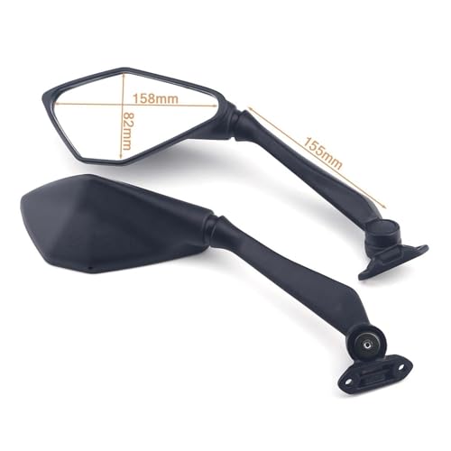 Espejo retrovisor de motocicleta antirreflejante para gama Ninja EX 6