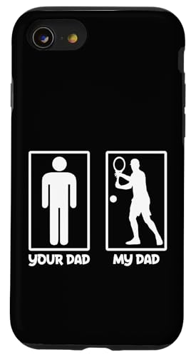 Tennis Vatertag - Your Dad My Dad �e�j�X�v���[���[ �X�}�z�P�[�X iPhone SE (2020) / 7 / 8 �p