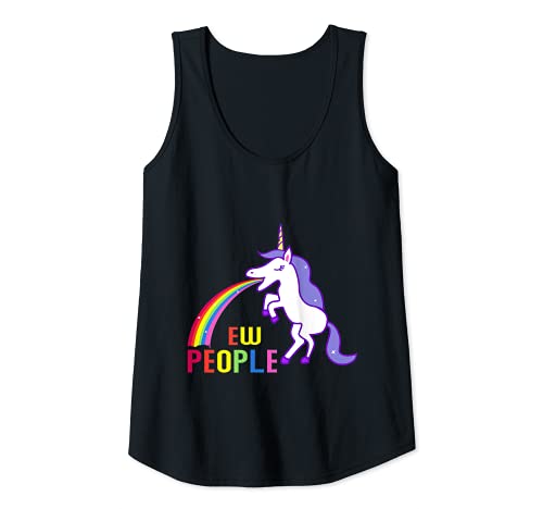 Mujer unicornio nueva gente árbol sarcástico árboles nuevos gatos Camiseta sin Mangas