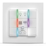 Homematic IP Smart Home Wandtaster – 6-Fach, 230V, Wandschalter, sechs Tasten, universell einsetzbar, schaltet Aktoren und Thermostate, 162015A0