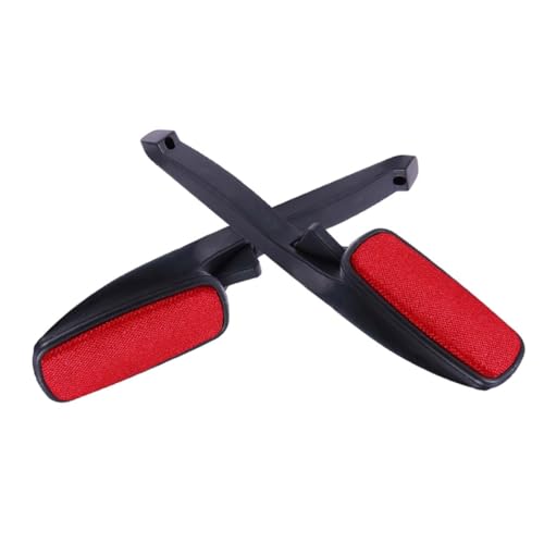 WATIIFUFU 2個 衣類の糸くずブラシ karpet カーヘ?ット cleanser カーペツト dust 静電気ダスター ほこり リムーバー 洋服のヘアクリーナー ペットの毛抜き Black