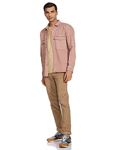 Image of Indian Terrain Men's Slim Casual Trousers