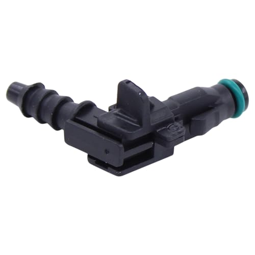 Einspritzdüse Rücklaufnippel Injektor Rücklaufanschluss Rücklauf-Clips Rücklauf Anschluss mit Dichtring für 4 Zylinder OM651 Diesel Motoren Common Rail Injektoren für W176 W246 W204 W205 W212 GLA X156