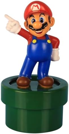 Paladone Super Mario Figure Light – LED Character Lamp, Battery Powered, Home or Office Decor, Official Nintendo Merchandise — view 3
