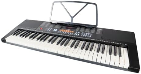 teclado musical 61 teclas 300 timbres e ritmos