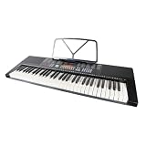 teclado musical 61 teclas 300 timbres e ritmos