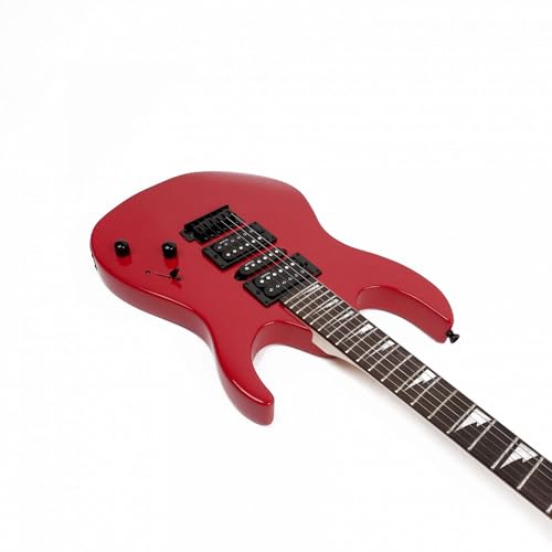 Image of SEIB370 Electric Guitar, HSH Pickups, Basswood Body, Rosewood Fingerboard (Red)