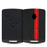 FLEXIBEL & ELASTISCH: Das TPU Schutzcover im Rallystreifen Sidelines Design ist eine Tasche, die sich Deinem Zündschlüssel durch biegsames Silicon anpasst.