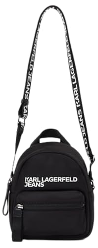 Sac à dos en nylon noir Karl Lagerfeld Jeans Femme Essential
