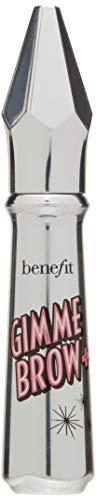Benefit Gimme Brow+ Volumizing Fiber Gel, #3 Medium Neutral Light Brown, 0.05 Fl Oz