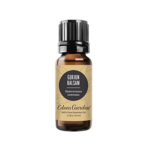 Edens Garden Gurjun Balsam Essential Oil- 100% Pure Premium Grade Undiluted Natural Therapeutic Aromatherapy The Best for Diffuser Skin Face Kid Safe 10 ml (.33 fl oz)