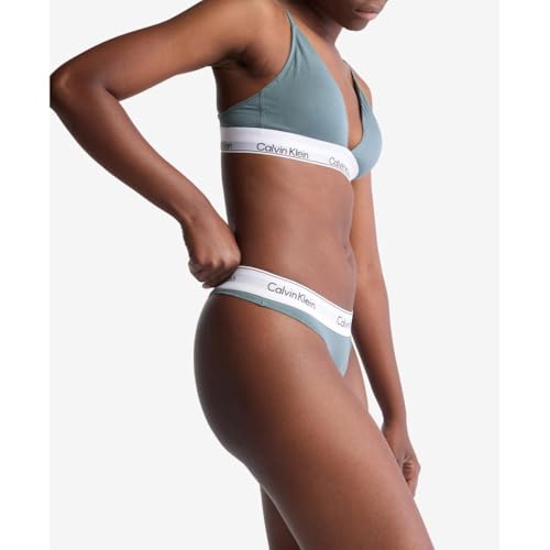 Image of Calvin Klein Women's Modern Cotton Thong-Panty