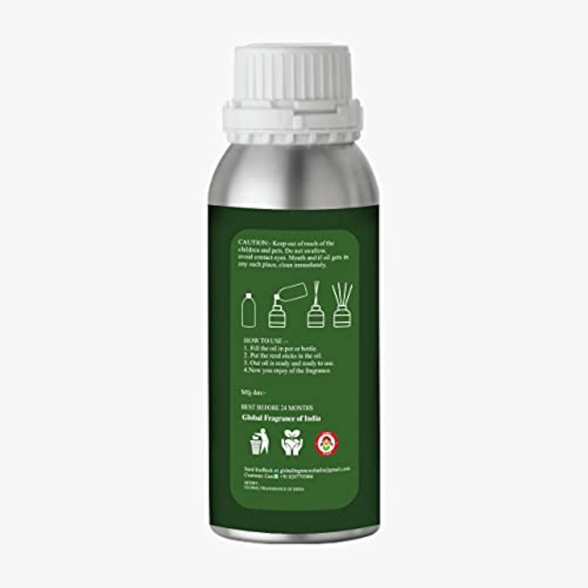 Jasmine Scent Reed Diffuser Refill Oil 250ml, Aromatherapy
