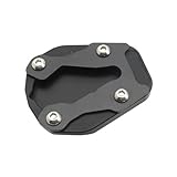 Moto Supporto Laterale pada 255S Accessori Moto Cavalletto Laterale Piastra Di Supporto Per Estensione Del Per CFMOTO 450MT MT450 2024 2025 Nero (Nero)
