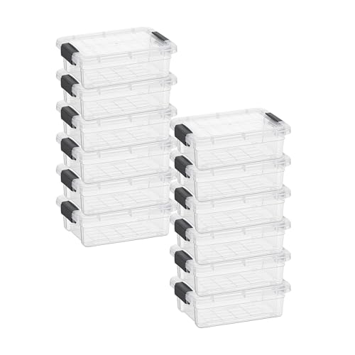 Superio Mini Storage Container Plastic Crayon Box Art Supplies and