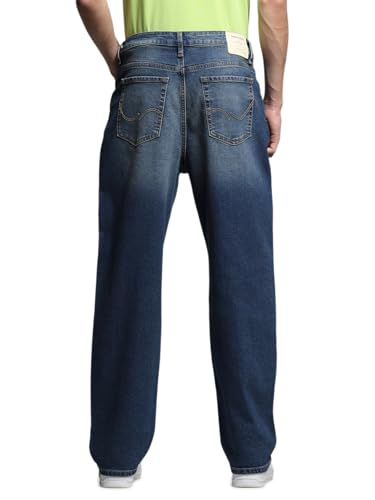 Image of Jack & Jones Men's Loose Fit Jeans | High Rise | Jeans for Men
