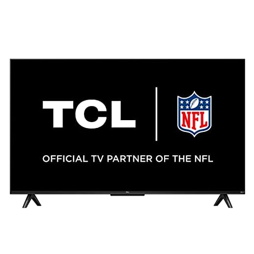 TCL 43" Class 4-Series 4K UHD HDR Smart Roku TV – 43S455, Black