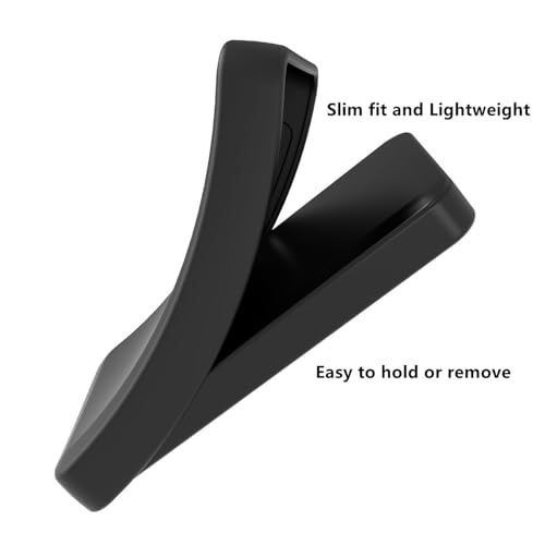 MP3 Player Case for ZAQE M505 4.0 inch, Fotosuncy Slim Fit Soft TPU Matte Cover with Cleaning Cloth Black