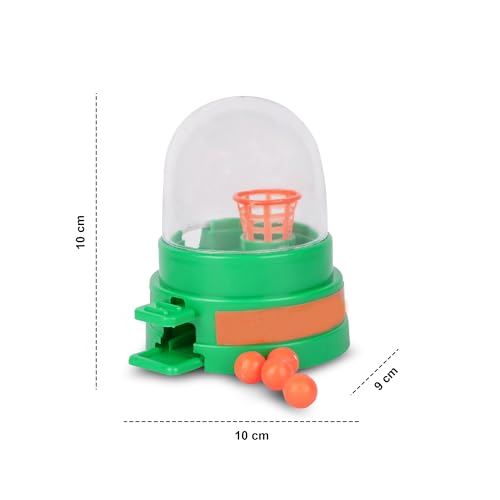 Image of Asian Mini Basketball & Slide N' Match Game Combo Pack - Travel & Pocket Game for Kids | Indoor & Outdoor Fun | Birthday & Return Gift for 3+ Years