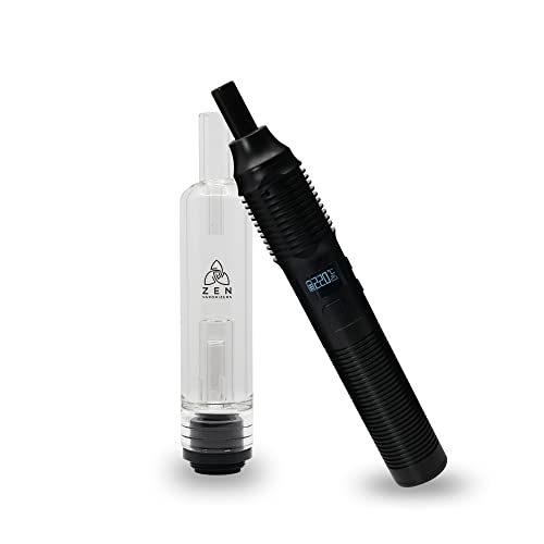 ZEN VAPORIZERS Stilus Pro Konduction 3.0 + Juego de filtros de agua | Evaporador para hierbas | Conector USB-C | Batería reemplazable | Vaporizador + Bubbler Cover