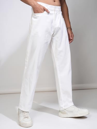 Image of Highlander Men's Casual Trousers| Relaxed Fit | Perfect for Casual Outings,Travel & Work Wear