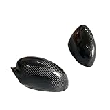 Real Carbon Fiber Add-on Seite Spiegel Abdeckung Kappen Kompatibel Für BMW M3 E46 2001-2006