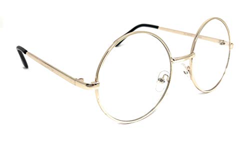 My Shades - Round Retro Sunglasses or Clear Glasses Unisex Hippie Style…3