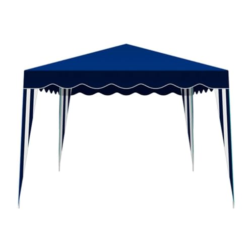 PATUKSHOP Carpa Plegable Cenador 3x3 m Azul Incluye Piquetas y Bolsa de Transporte