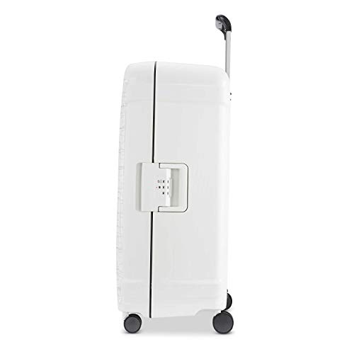 Samsonite 4-Wheel Spinner Suitcase, Water-Resistant, Carry-On Luggage, Medium Size, Plastic, Solid Pattern2