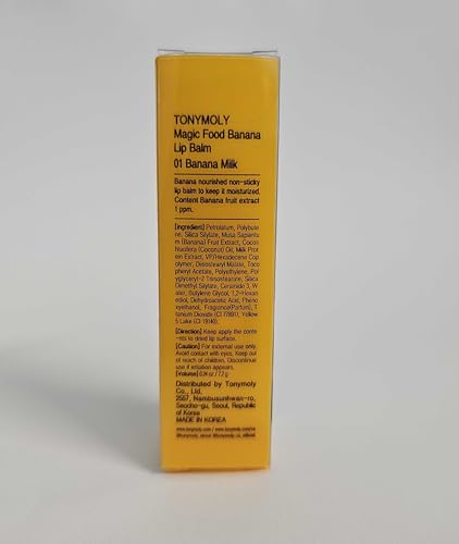 TONYMOLY Magic Food Banana Lip Balm