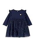 Emmanchures volantées VERTBAUDET Robe noël bébé Fille Jupon Tulle pailleté Marine 9M(71CM)