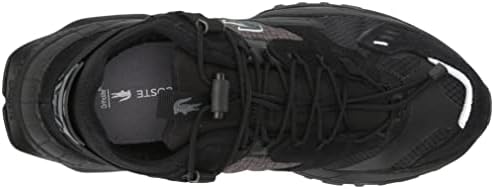 Lacoste Men's L-Guard Breaker Sneakers, Black/Black, 11 | Image 4