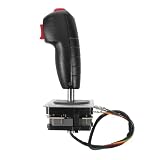 Operitacx Joystick USB per PC con Vibrazione e Acceleratore Arcade