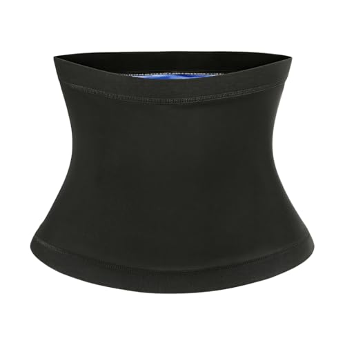 ECVGHD Faja reductora de cintura azul para adelgazar la cintura, para sauna, sudar, entrenamiento