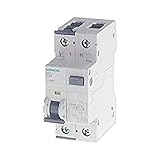 Auslösefehlerstrom : 30 mA SIEMENS 5SU1356-6KK16 FI/LS-Schalter, 6 kA, 1P+N, Typ A, 30 mA, 16 A, 230 VAC