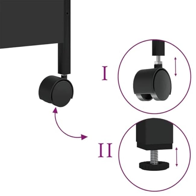 Versatile Kitchen Trolley for Enhanced Storage and Mobility, Smoked Oak Finish, Durable Engineered Wood and Steel Frame-V0zMgMkM