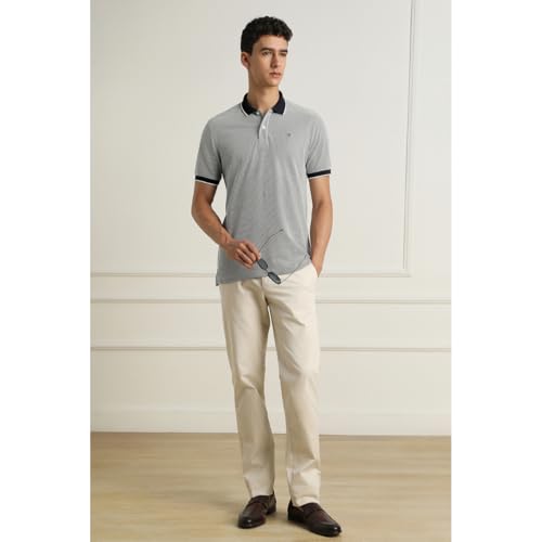 Image of Van Heusen Premium Polo T-Shirt for Men | Quick Dry | Comfort Fit | Breathable Fabric