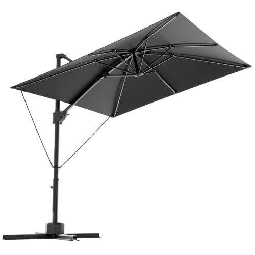 Devoko Parasol Déporté Carré, Canopée Monocouche...