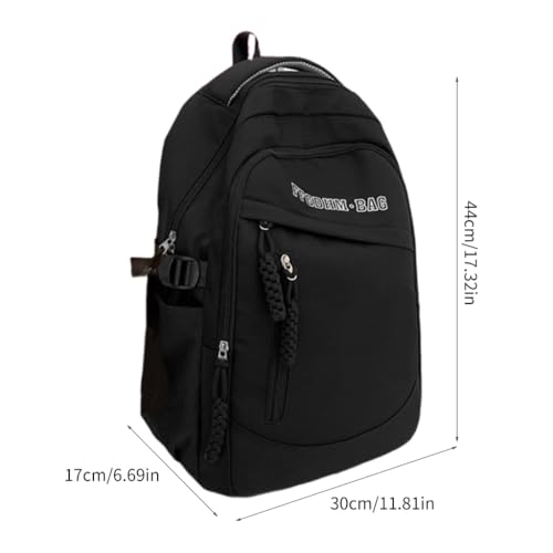 Mochila escolar multibolsillos que soluciona la falta de espacio para estudiantes universitarios 3