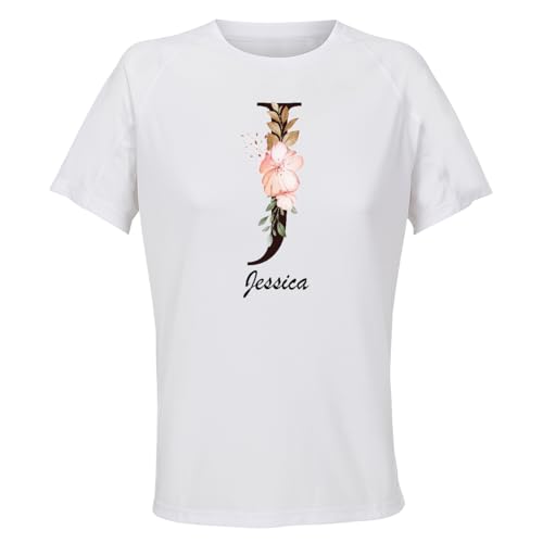 Maillot de sport femme Jessica Planetee en polyester respirant à manches courtes