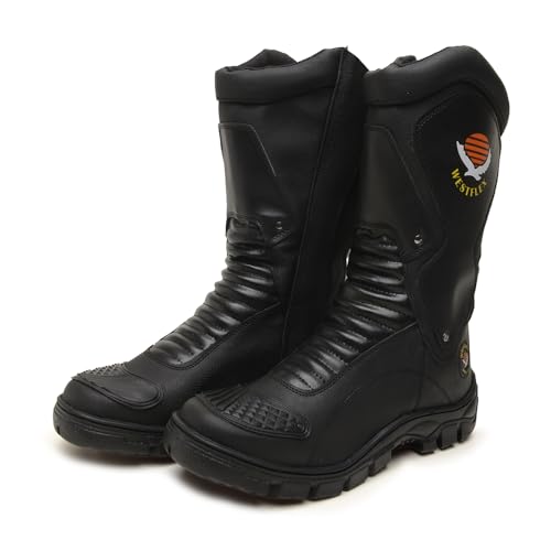 Bota Coturno Cano Alto Militar Masculina Galocha Emborrachada Motociclistas Bombeiros (br_footwear_s
