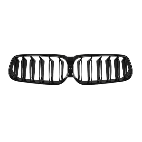 Calandre avant pour Série 6 GT G32 LCI 2021 double lamelles noire