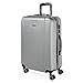 ITACA - Valigia Media da Viaggio Rigide. Trolley Medio con 4 Ruote. Materiale ABS Valigia Media Rigida in Offerta Resistente e Super Leggero - Valigia 20 kg Lucchetto TSA, Argento