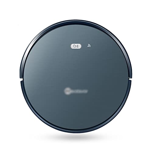 Robot Vacuum Cleaner,Robot Vacuum Cleaner Smart Mapping,App & Voice Control,Dry sweepWet Mopping3in1 Pet Hair Home Auto Charge Vacuum (Color : Blue, Size : EU)