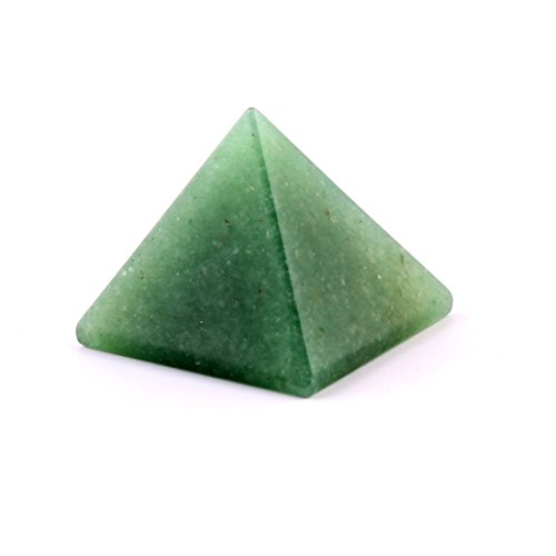 3.8 cm natur Pyramide geschnitzt Chakra Heilung Kristall Reiki Stone...