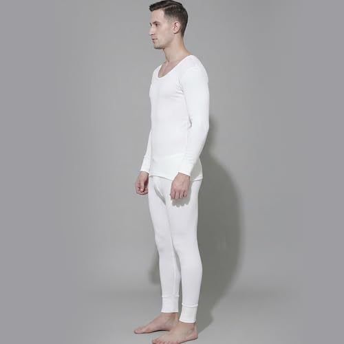 Image of Amul Comfy Men's Parka Round Neck and Trouser Thermal Set