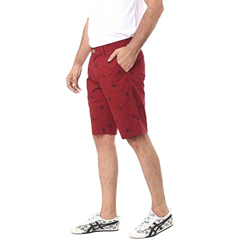 Image of STOP Mens Regular Fit Walk Shorts Cotton Casual