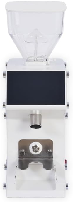 Smart Electric Coffee Grinder with Flavor Memory, 50mm Flat Burrs, 240-Step Adjustment and Plasma Residue Removal for Home Baristas